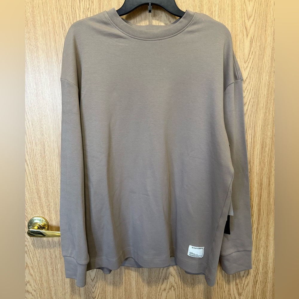 New Public Supply Oversize Graige Long Sleeve Shirt